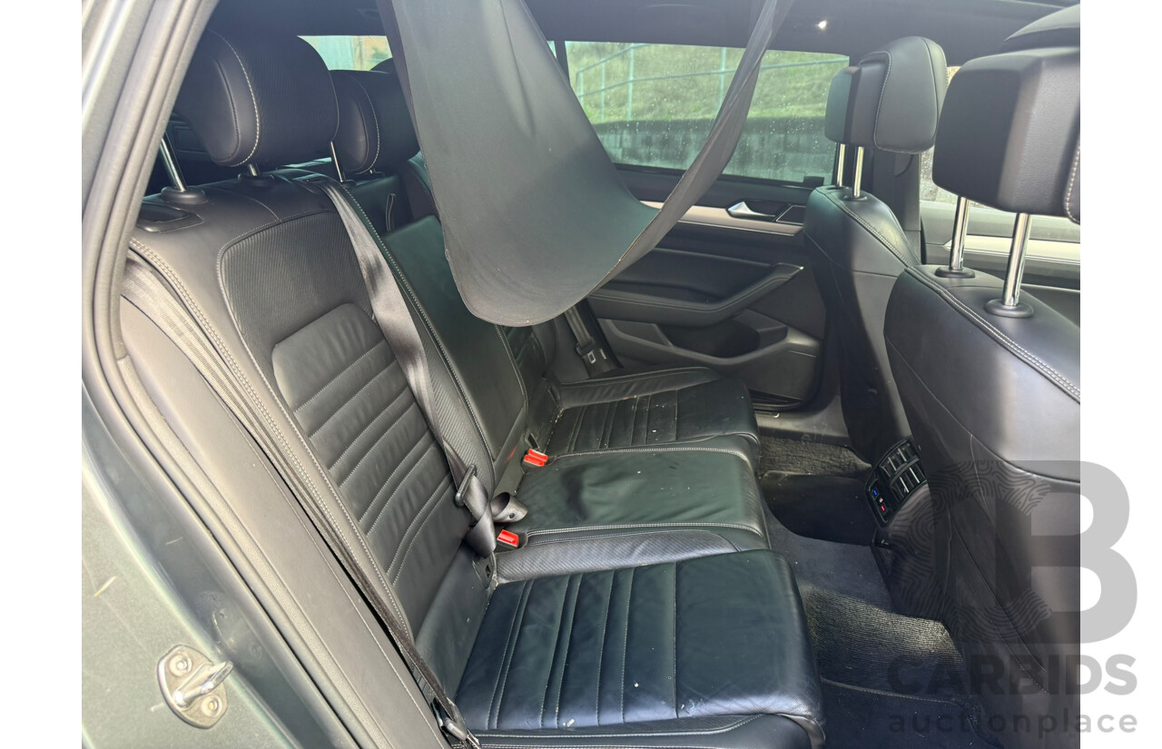 11/2015 Volkswagen Passat 140 TDI HIGHLINE FWD 3C MY16 4D Wagon Grey Turbo Diesel 2.0L