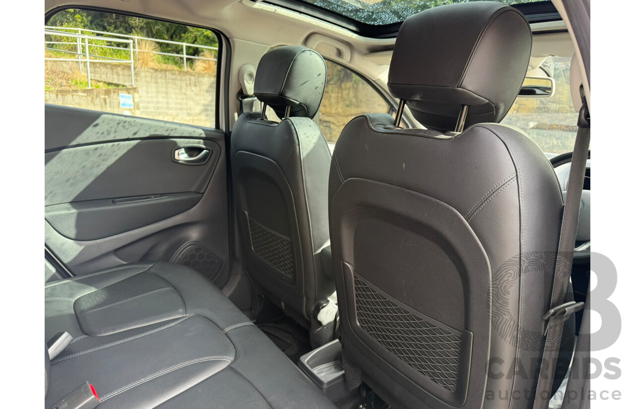 07/2018 Renault Captur INTENS FWD J87 MY18 4D Wagon White 1.2L