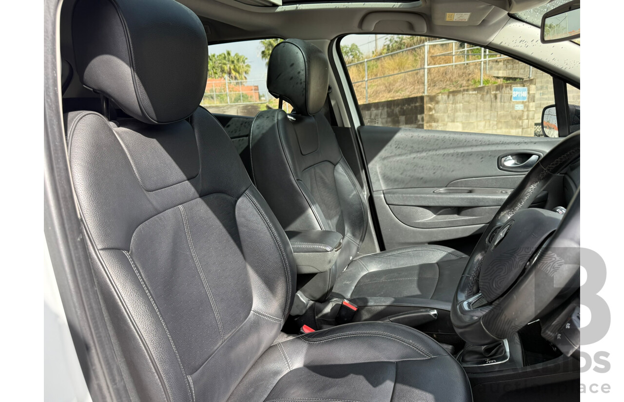 07/2018 Renault Captur INTENS FWD J87 MY18 4D Wagon White 1.2L