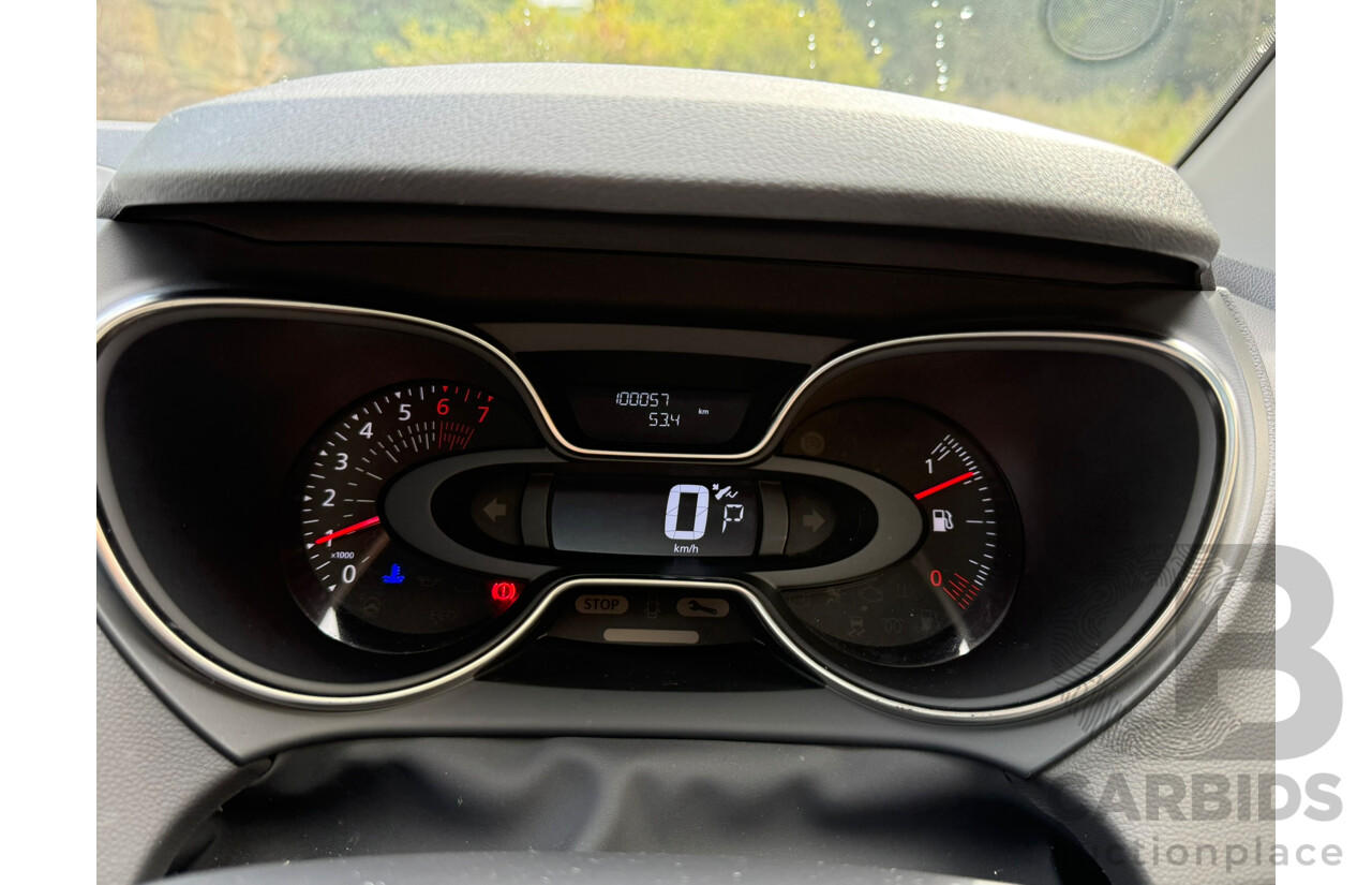 07/2018 Renault Captur INTENS FWD J87 MY18 4D Wagon White 1.2L