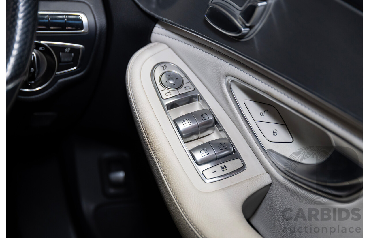 10/2014 Mercedes-Benz C200 205 4d Sedan Silver Turbo 2.0L