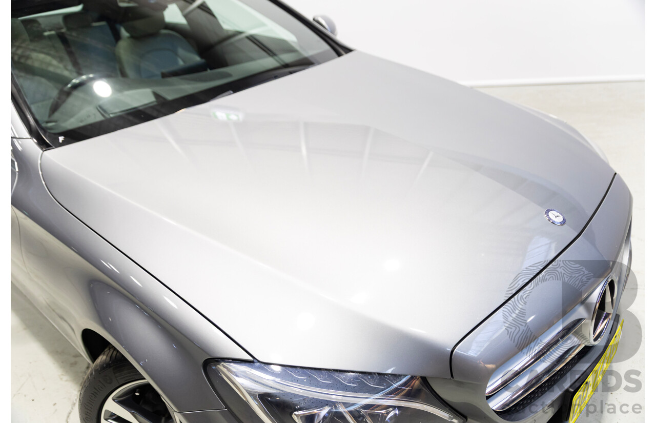 10/2014 Mercedes-Benz C200 205 4d Sedan Silver Turbo 2.0L