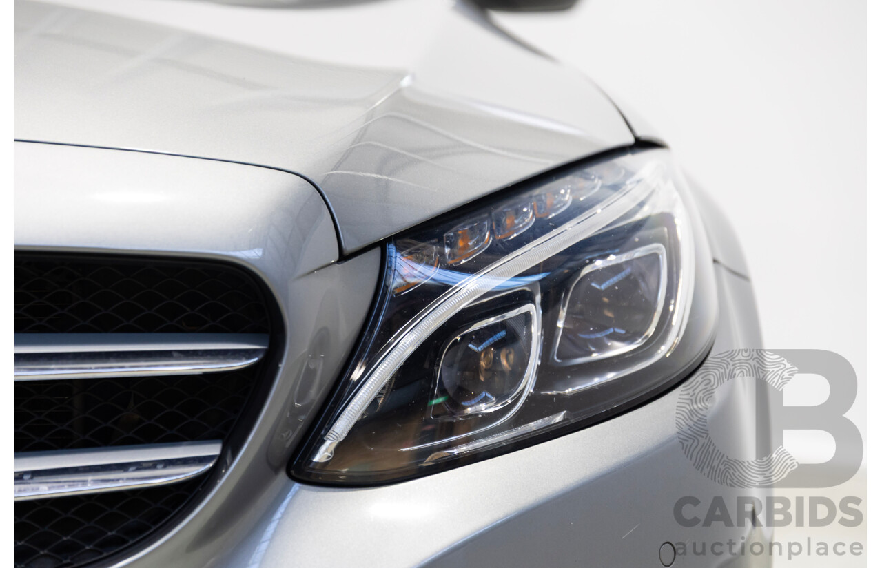 10/2014 Mercedes-Benz C200 205 4d Sedan Silver Turbo 2.0L