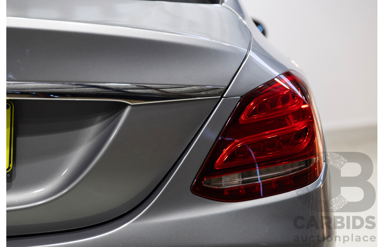 10/2014 Mercedes-Benz C200 205 4d Sedan Silver Turbo 2.0L