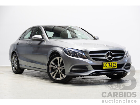 10/2014 Mercedes-Benz C200 205 4d Sedan Silver Turbo 2.0L