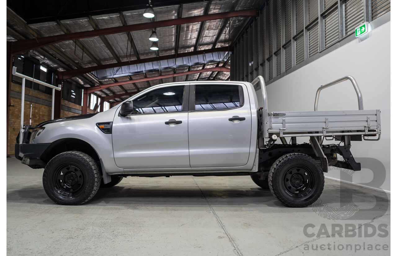 05/2012 Ford Ranger XL 3.2 (4x4) PX Dual Cab Utility Silver Turbo Diesel 3.2L