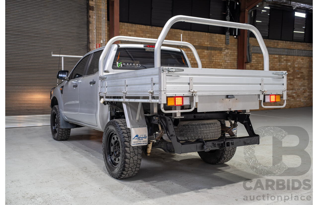 05/2012 Ford Ranger XL 3.2 (4x4) PX Dual Cab Utility Silver Turbo Diesel 3.2L