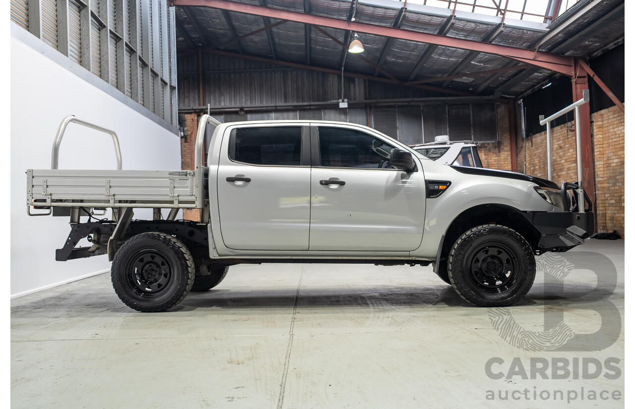 05/2012 Ford Ranger XL 3.2 (4x4) PX Dual Cab Utility Silver Turbo Diesel 3.2L