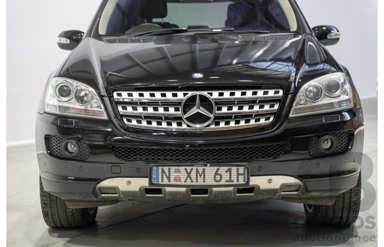 10/2006 Mercedes-Benz ML320CDI (4x4) W164 4d Wagon Black Turbo Diesel 3.0L
