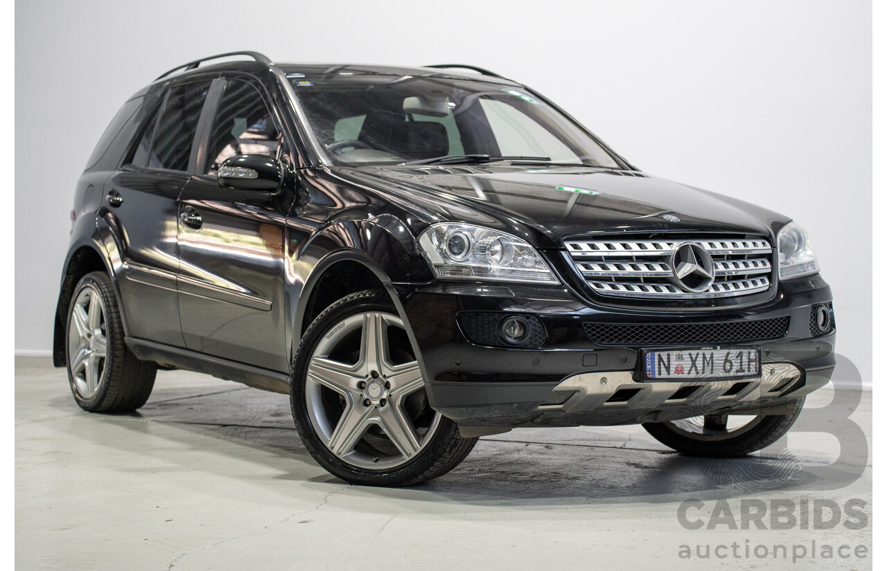 10/2006 Mercedes-Benz ML320CDI (4x4) W164 4d Wagon Black Turbo Diesel 3.0L