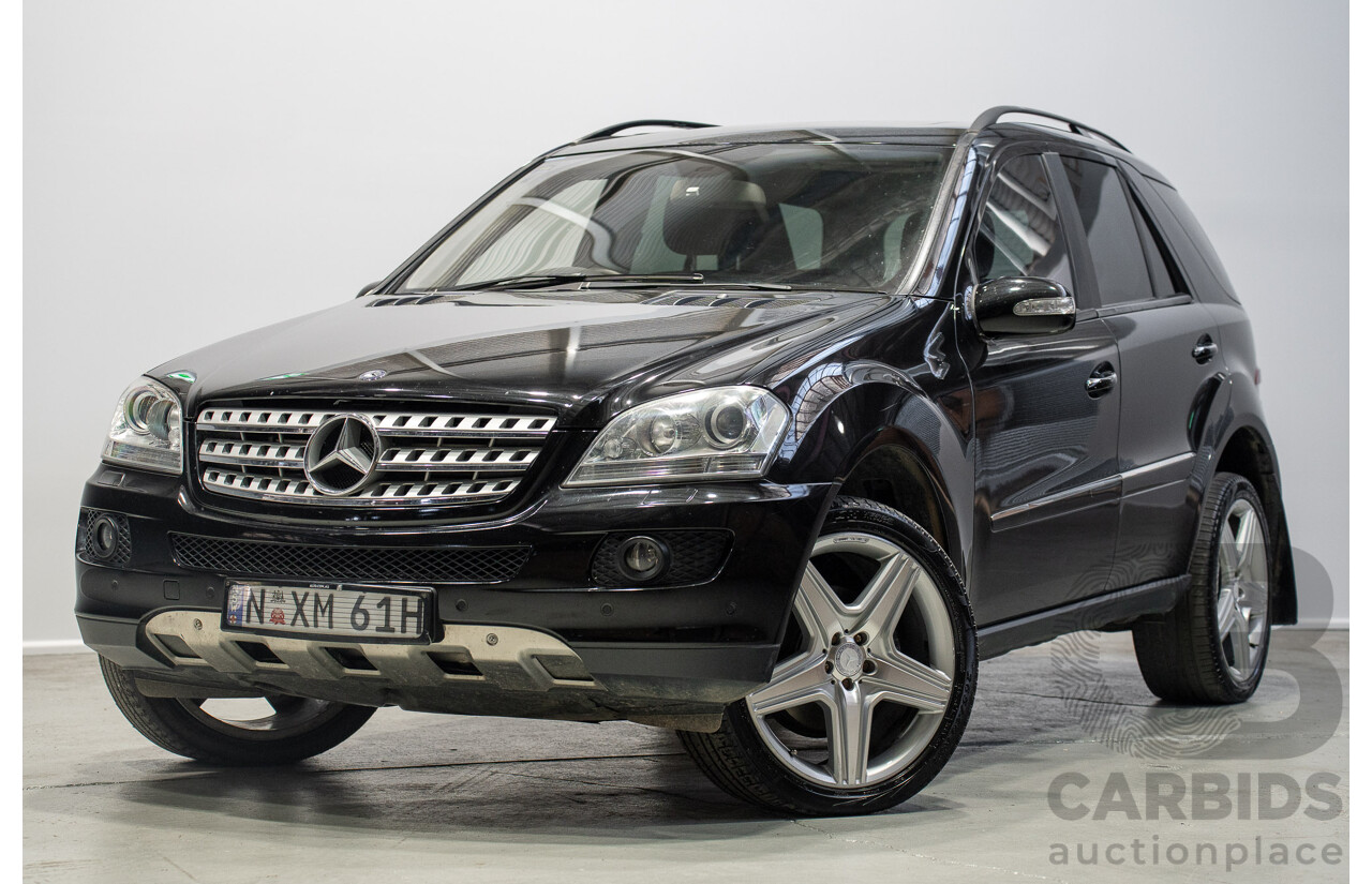 10/2006 Mercedes-Benz ML320CDI (4x4) W164 4d Wagon Black Turbo Diesel 3.0L
