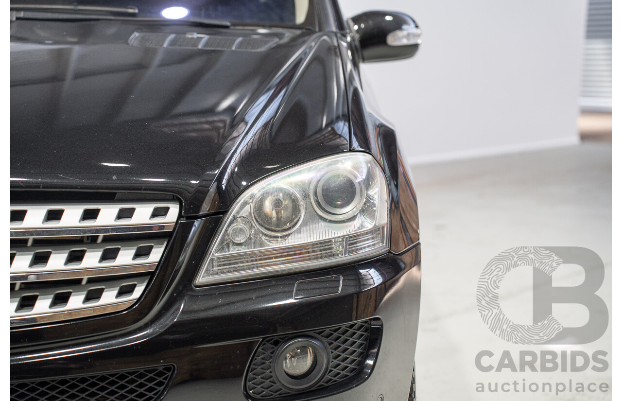 10/2006 Mercedes-Benz ML320CDI (4x4) W164 4d Wagon Black Turbo Diesel 3.0L