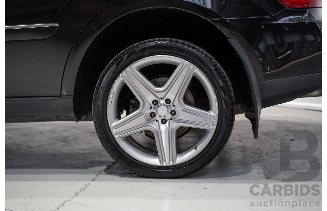 10/2006 Mercedes-Benz ML320CDI (4x4) W164 4d Wagon Black Turbo Diesel 3.0L