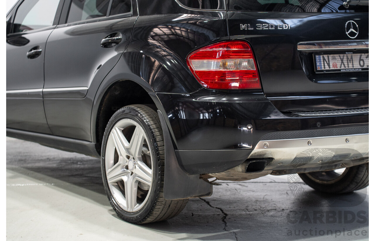 10/2006 Mercedes-Benz ML320CDI (4x4) W164 4d Wagon Black Turbo Diesel 3.0L