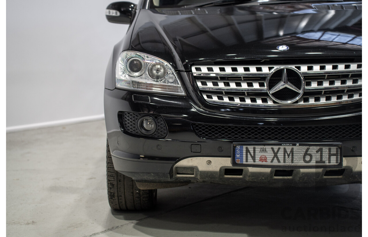 10/2006 Mercedes-Benz ML320CDI (4x4) W164 4d Wagon Black Turbo Diesel 3.0L
