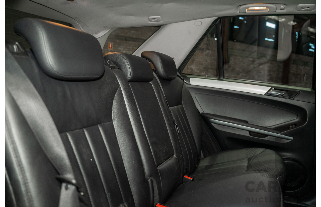 10/2006 Mercedes-Benz ML320CDI (4x4) W164 4d Wagon Black Turbo Diesel 3.0L