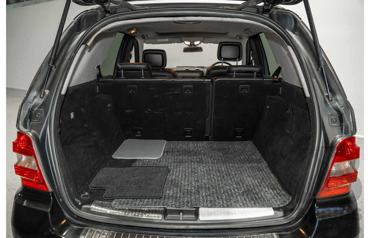 10/2006 Mercedes-Benz ML320CDI (4x4) W164 4d Wagon Black Turbo Diesel 3.0L