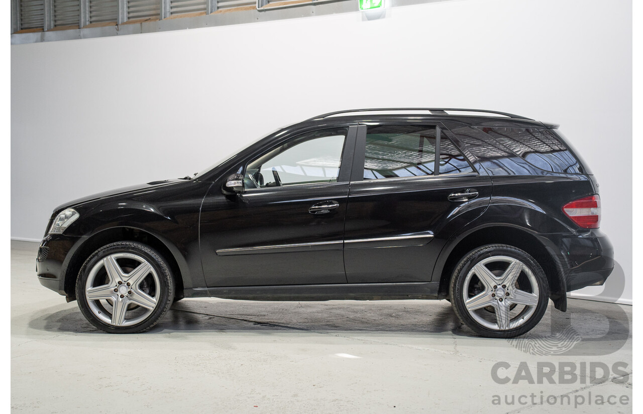10/2006 Mercedes-Benz ML320CDI (4x4) W164 4d Wagon Black Turbo Diesel 3.0L