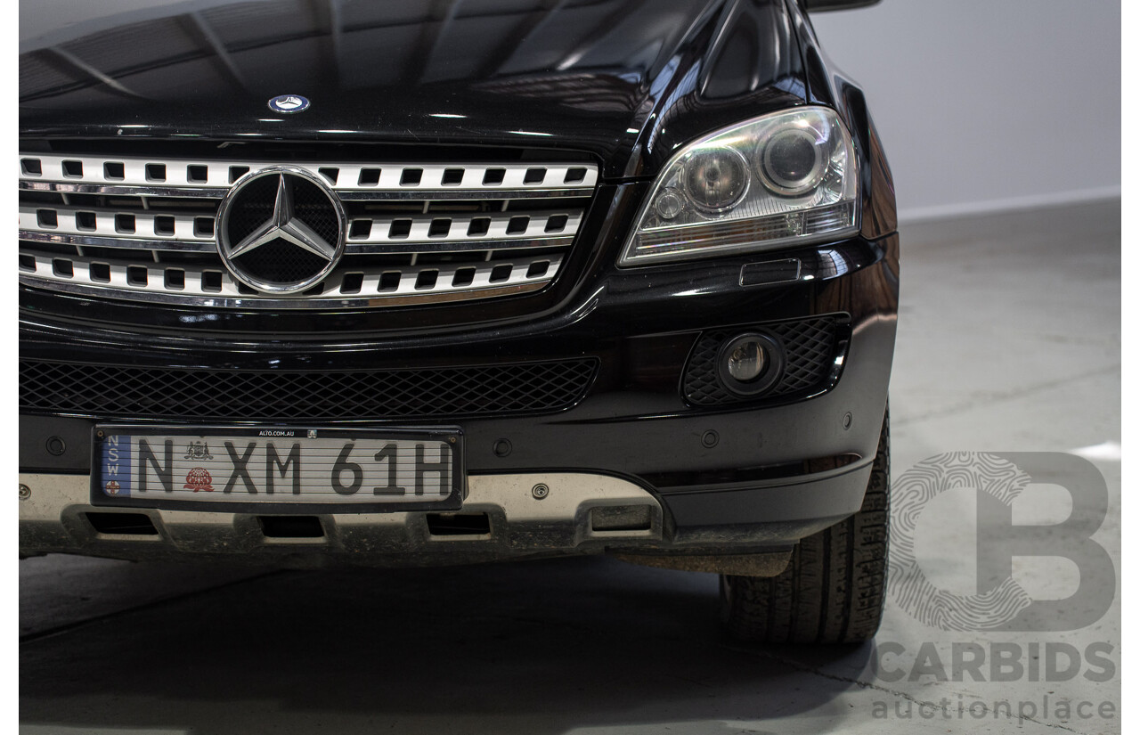 10/2006 Mercedes-Benz ML320CDI (4x4) W164 4d Wagon Black Turbo Diesel 3.0L