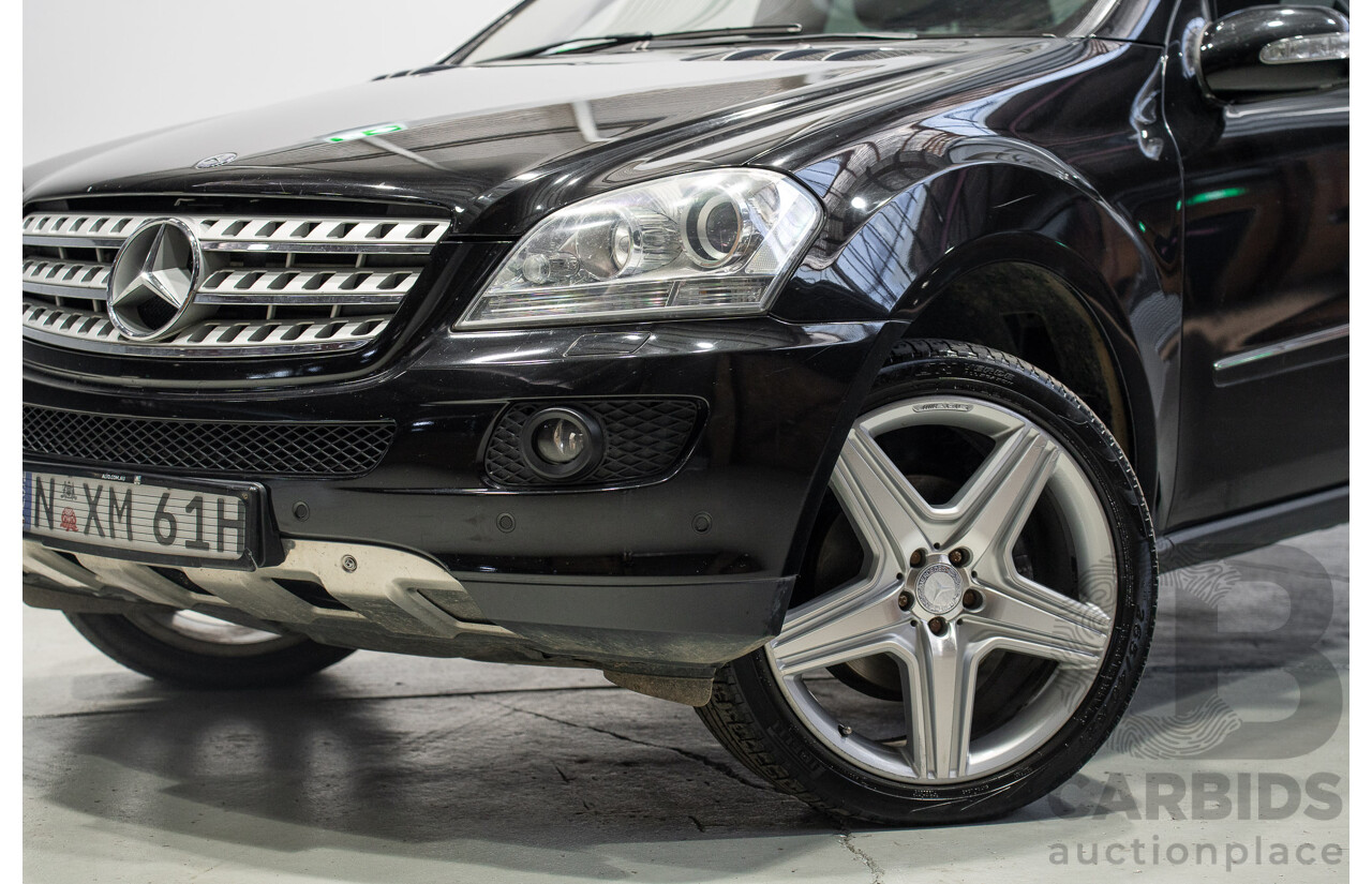 10/2006 Mercedes-Benz ML320CDI (4x4) W164 4d Wagon Black Turbo Diesel 3.0L