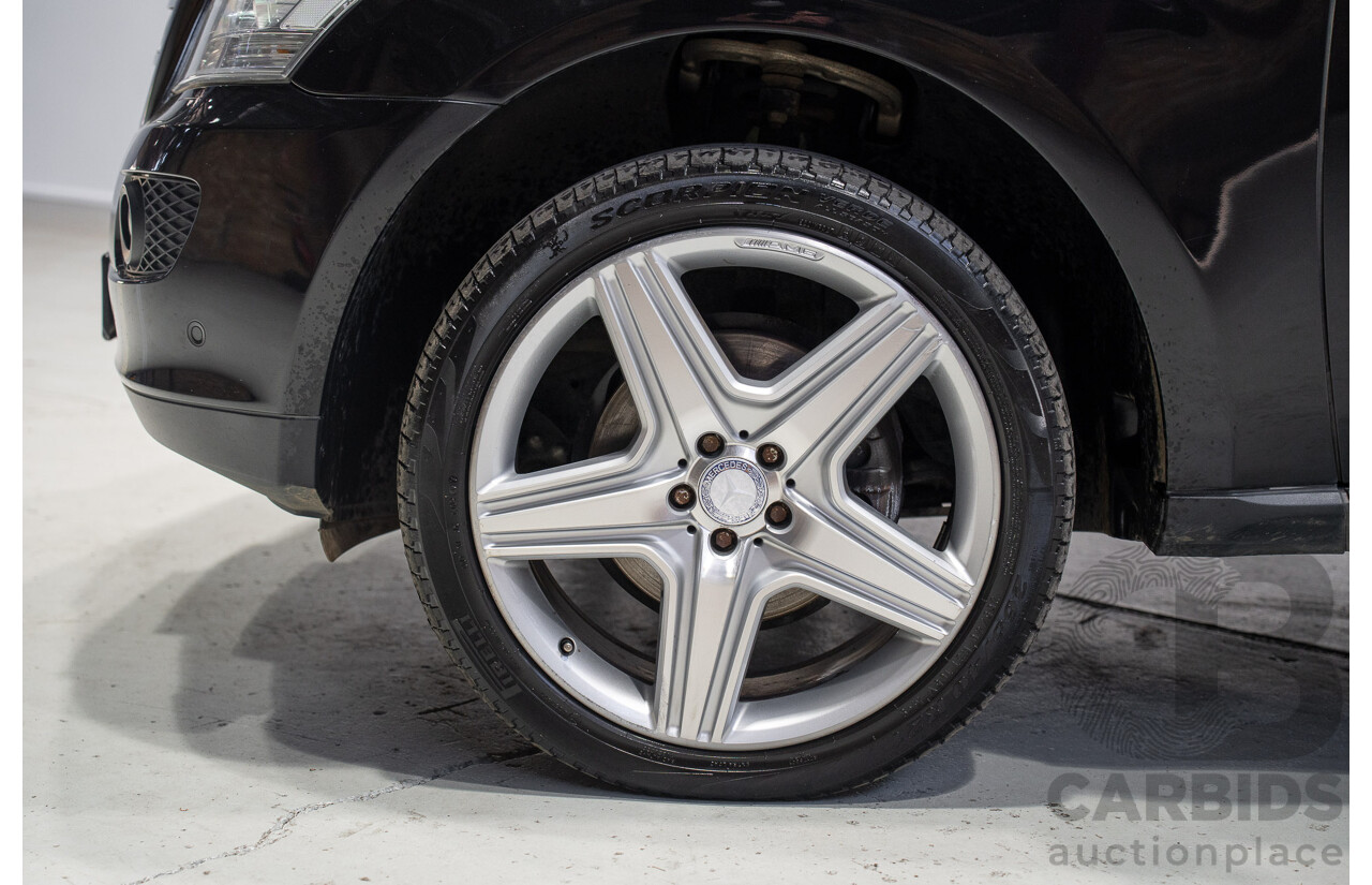 10/2006 Mercedes-Benz ML320CDI (4x4) W164 4d Wagon Black Turbo Diesel 3.0L
