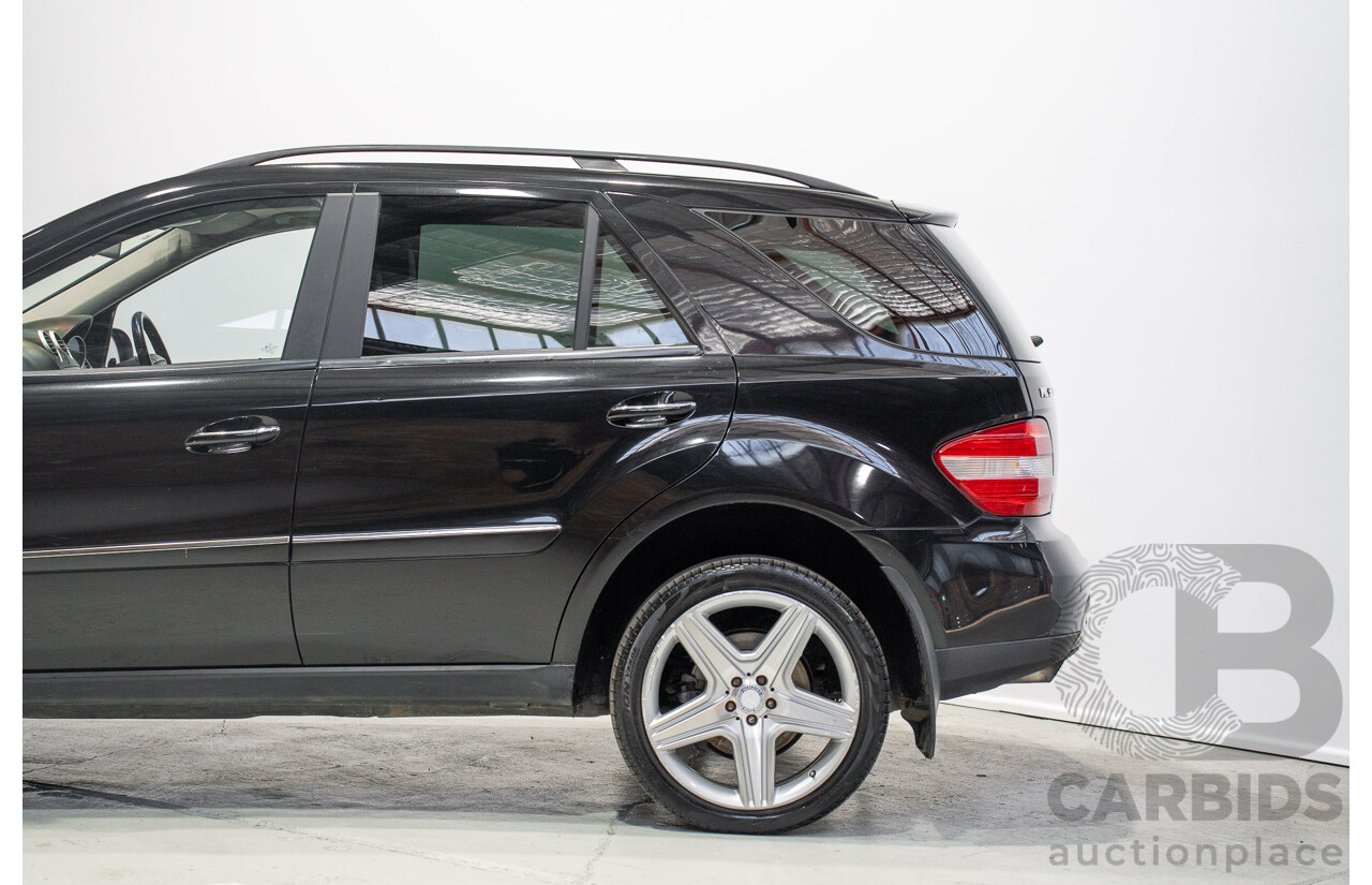 10/2006 Mercedes-Benz ML320CDI (4x4) W164 4d Wagon Black Turbo Diesel 3.0L
