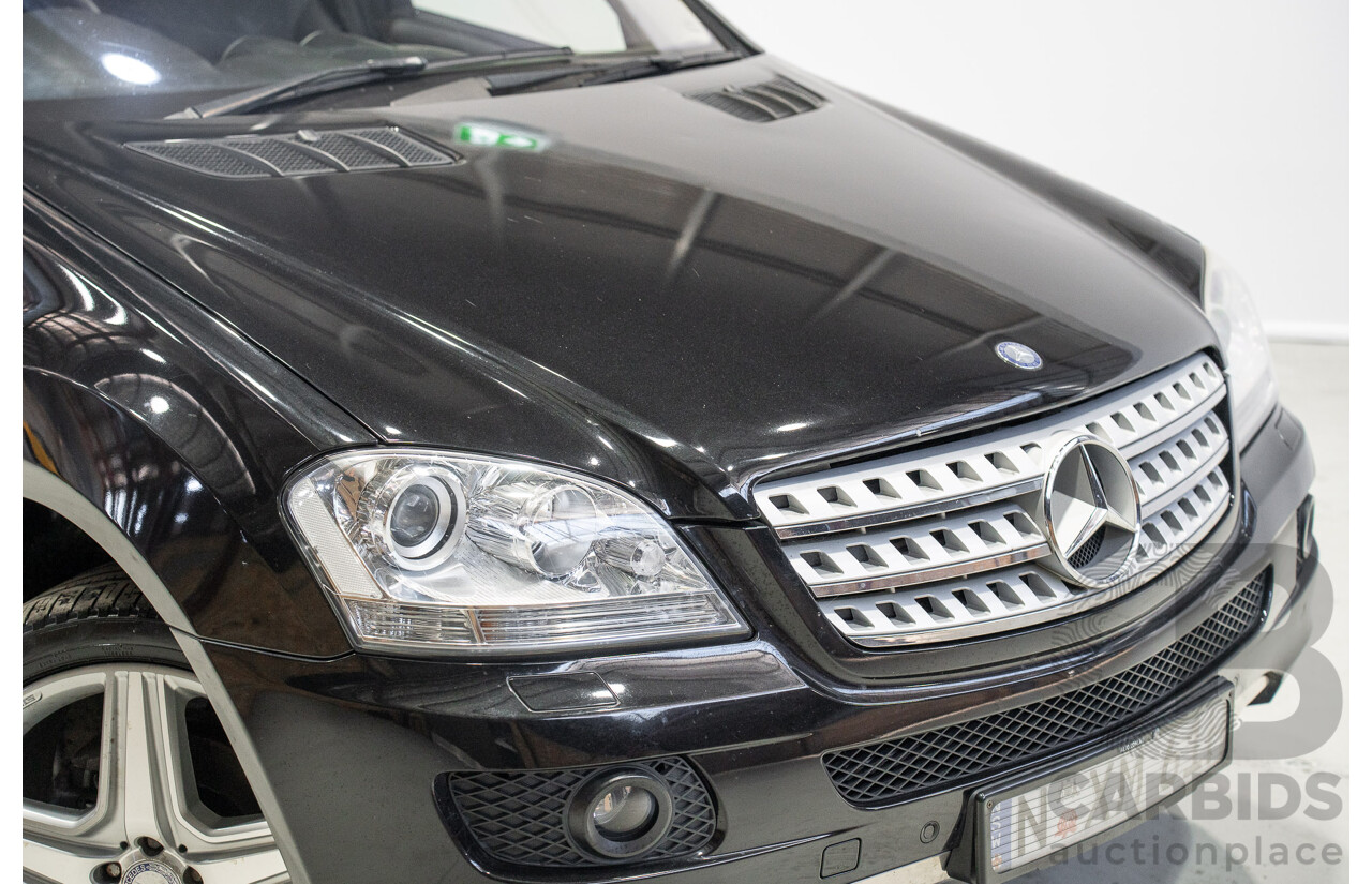 10/2006 Mercedes-Benz ML320CDI (4x4) W164 4d Wagon Black Turbo Diesel 3.0L