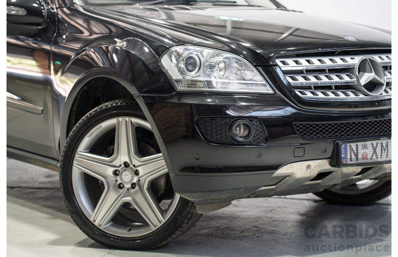 10/2006 Mercedes-Benz ML320CDI (4x4) W164 4d Wagon Black Turbo Diesel 3.0L