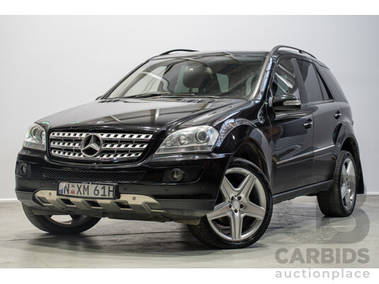 10/2006 Mercedes-Benz ML320CDI (4x4) W164 4d Wagon Black Turbo Diesel 3.0L