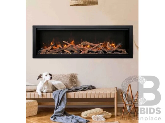 Amantii True View Slim Smart Electric Fireplace ( 50-TRV-SLIM ) (53 1/4