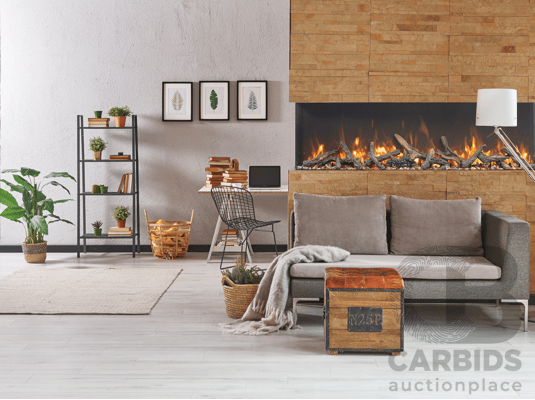Amantii Tru View XT XL Electric Fireplace ( 72-TRU-VIEW-XL) ( 33” H X 75 1/4” W X 13 3/4)