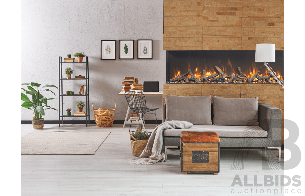 Amantii 40 Tru View XL Electric Fireplace ( 40-TRU-VIEW-XL) (43 1/4” Wide X 14 1/4” Deep X 26 5/8” High)