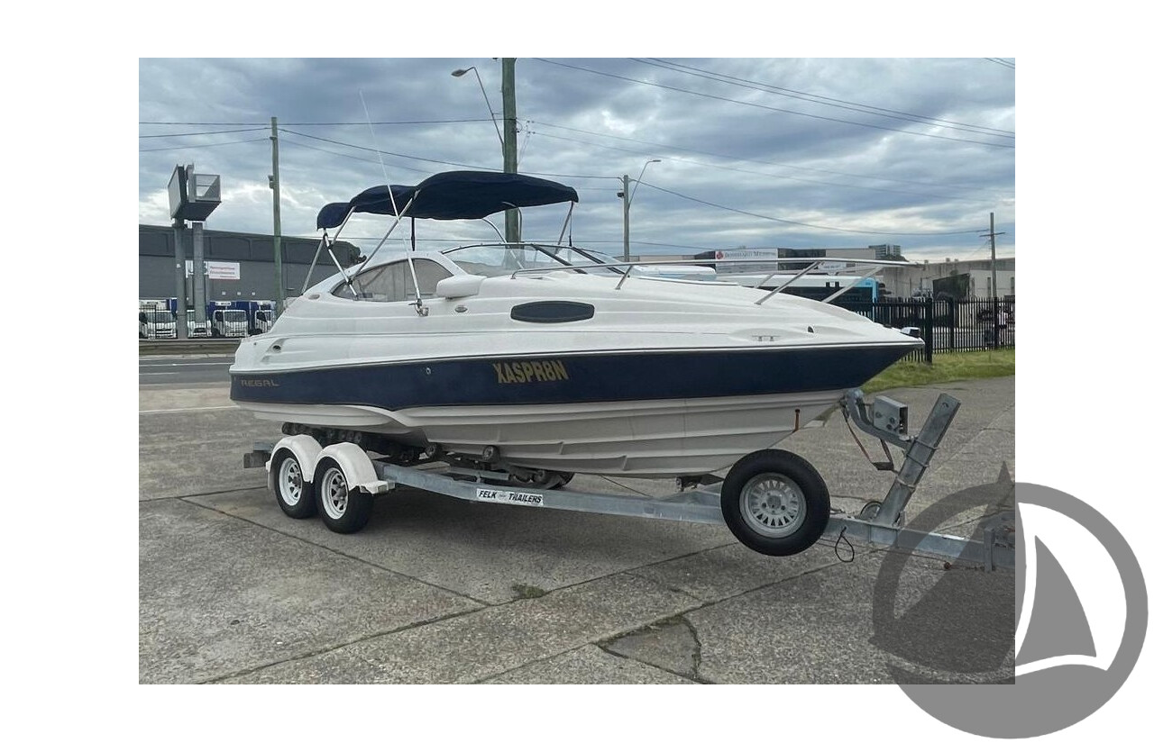 NO RESERVE PRE-LOVED - 1998 Regal 2100 Half Cabin, 5.7 V8 Mercruiser Engine