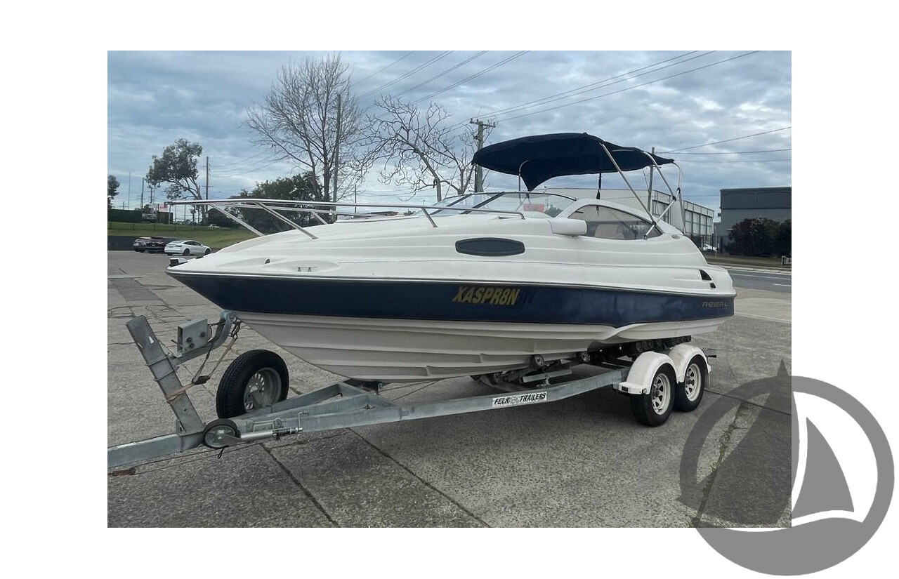NO RESERVE PRE-LOVED - 1998 Regal 2100 Half Cabin, 5.7 V8 Mercruiser Engine