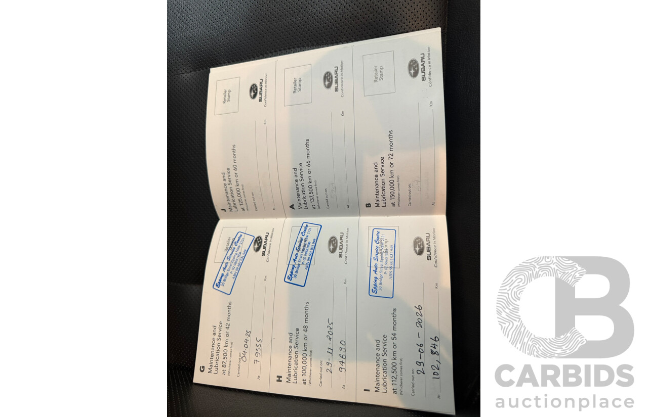 10/2018 Subaru Outback 2.5i Premium (AWD) MY18 4d Wagon White 2.5L