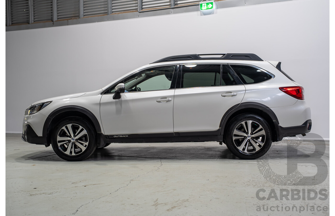 10/2018 Subaru Outback 2.5i Premium (AWD) MY18 4d Wagon White 2.5L