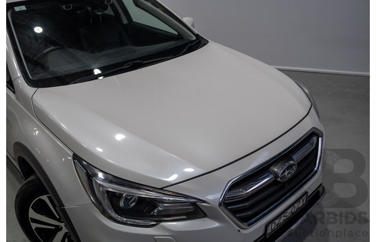 10/2018 Subaru Outback 2.5i Premium (AWD) MY18 4d Wagon White 2.5L