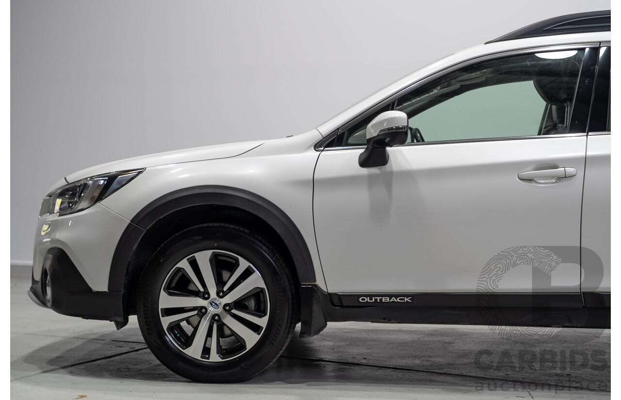 10/2018 Subaru Outback 2.5i Premium (AWD) MY18 4d Wagon White 2.5L