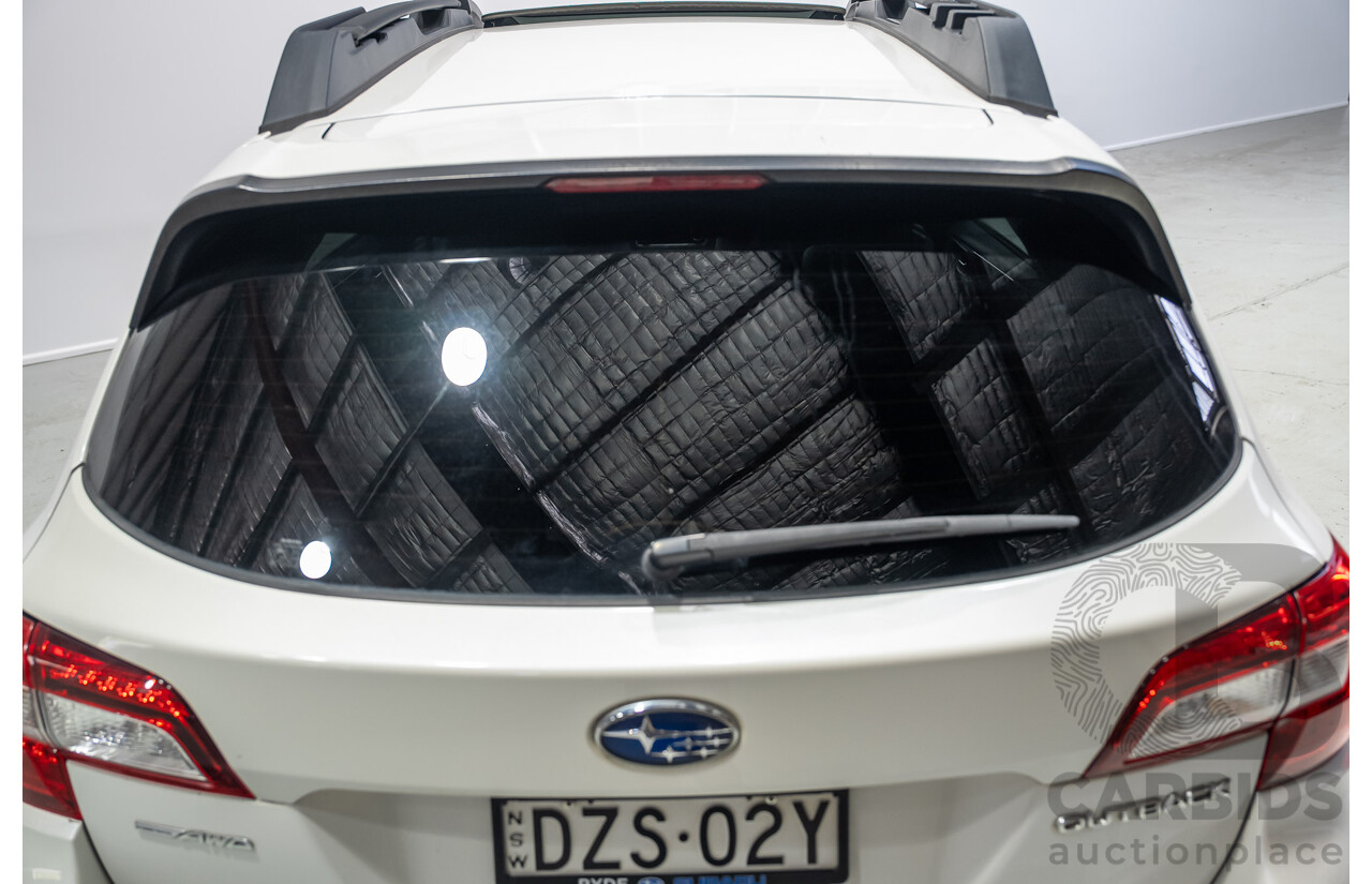 10/2018 Subaru Outback 2.5i Premium (AWD) MY18 4d Wagon White 2.5L
