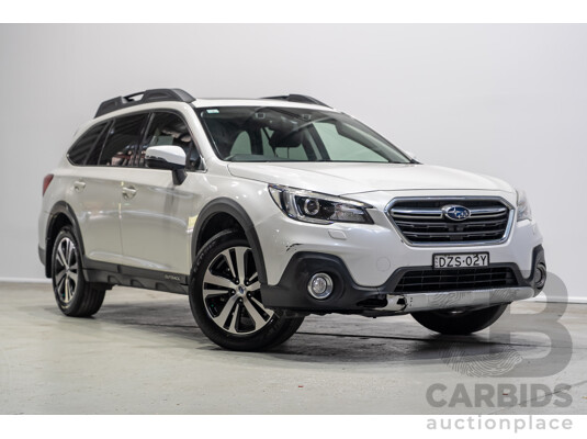 10/2018 Subaru Outback 2.5i Premium (AWD) MY18 4d Wagon White 2.5L