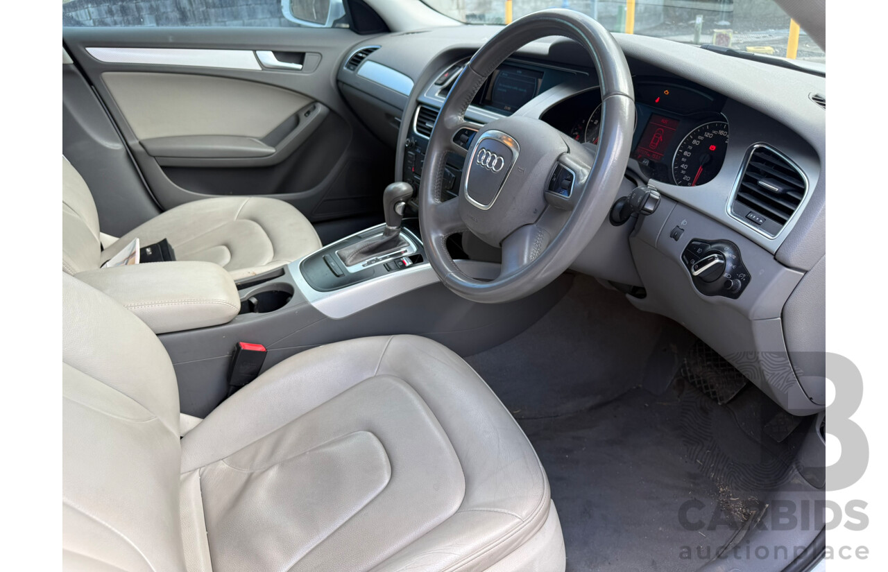 01/2011 Audi A4 2.7 TDI FWD B8 (8K) MY11 4D Sedan White Turbo Diesel 2.7L