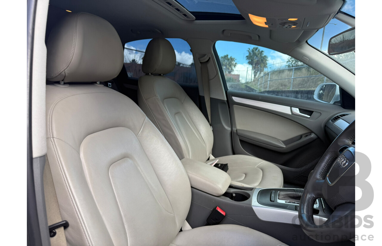01/2011 Audi A4 2.7 TDI FWD B8 (8K) MY11 4D Sedan White Turbo Diesel 2.7L