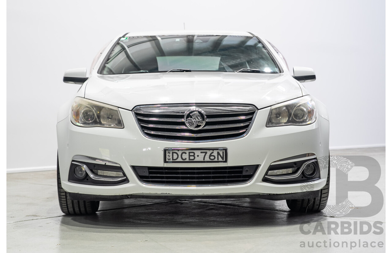 03/2015 Holden Calais V VF MY15 4d Sportwagon White 3.6L
