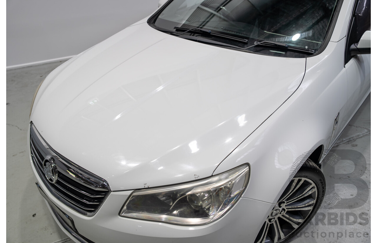 03/2015 Holden Calais V  VF MY15 4d Sportwagon White 3.6L