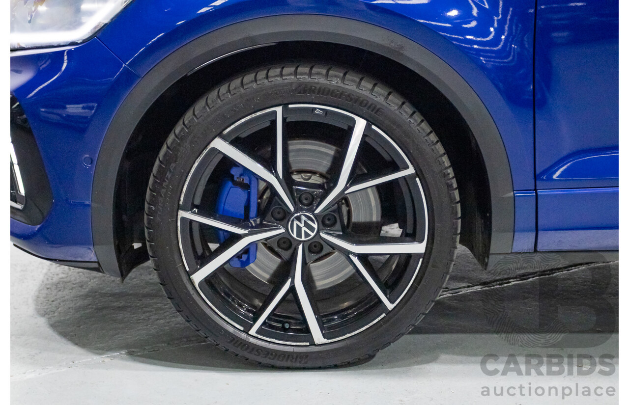 6/2023 Volkswagen T-Roc R (AWD) D1 MY23 4d Wagon Lapiz Blue Metallic Turbo 2.0L