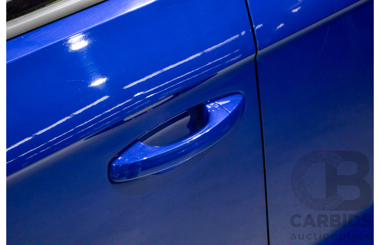 6/2023 Volkswagen T-Roc R (AWD) D1 MY23 4d Wagon Lapiz Blue Metallic Turbo 2.0L