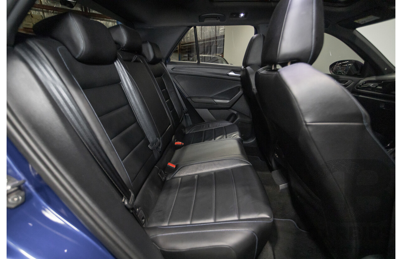 6/2023 Volkswagen T-Roc R (AWD) D1 MY23 4d Wagon Lapiz Blue Metallic Turbo 2.0L