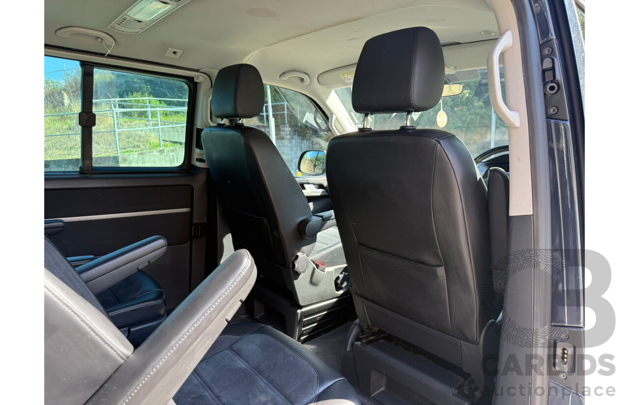 10/2016 Volkswagen Multivan Comfortline TDI340 LWB T6 MY17 4D Wagon Blue Turbo Diesel 2.0L