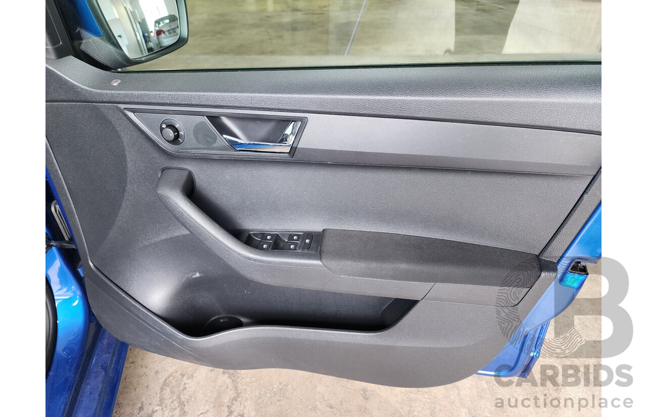 08/2015 Skoda Fabia 81 TSI NJ 5d Hatchback Blue 1.2L