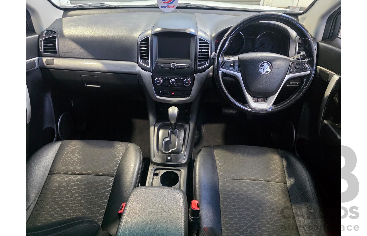 02/2016 Holden Captiva 7 LT (AWD) CG MY16 4d Wagon White 2.2L